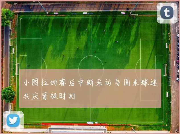 小图拉姆赛后中断采访与国米球迷共庆晋级时刻